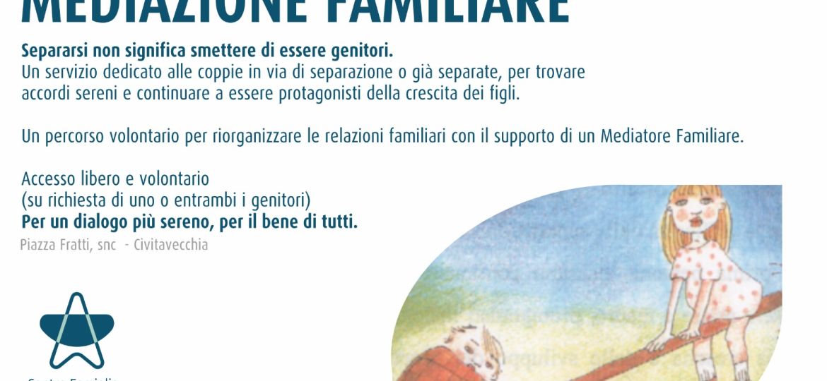 Mediazione Familiare per genitori separati - supporto al dialogo e al benessere dei figli